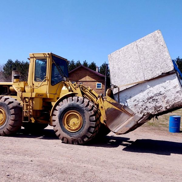 Loader-Customer Job Hauling Shed